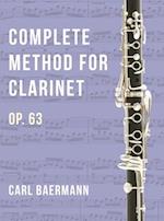 O32 - Complete Method for Clarinet Op. 63 - C. Baerman 