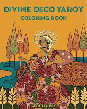 Divine Tarot Deco Coloring Book