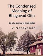 The Condensed Meaning of Gita 