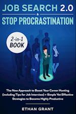 Job Search and Stop Procrastination 2-in-1 Book