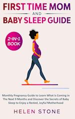 First Time Mom and Baby Sleep Guide 2-in-1 Book