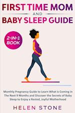 First Time Mom and Baby Sleep Guide 2-in-1 Book