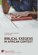 Biblical Exegesis in African Context 