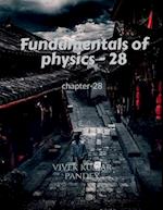 Fundamentals of physics - 28 