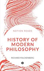 HISTORY OF MODERN PHILOSOPHY 