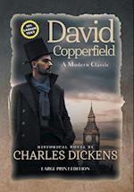 David Copperfield (Annotated, LARGE PRINT)