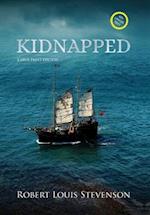 Kidnapped (Annotated, Large Print) 