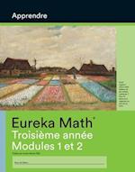 French - Eureka Math Grade 3 Learn Workbook #1 (Modules 1-2) 