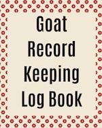 Goat Record Keeping Log Book
