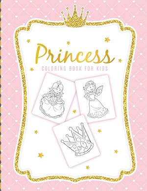 Princess Coloring Book For Kids