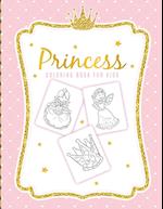 Princess Coloring Book For Kids