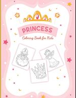 Princess Coloring Book For Girls: For Girls Ages 3-9 | Toddlers | Activity Set | Crafts and Games 