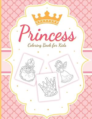 Princess Coloring Book For Kids