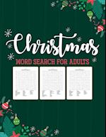 Christmas Word Search For Adults: Puzzle Book | Holiday Fun For Adults | Activities Crafts | Games 