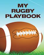 My Rugby Playbook: Outdoor Sports | Coach Team Training | League Players 