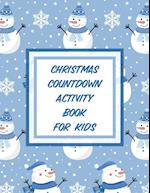 Christmas Countdown Activity Book For Kids