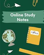 Online Study Notes: Homeschooling Workbook | Lecture Notes | Weekly Subject Breakdown 