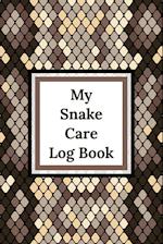 My Snake Care Log Book