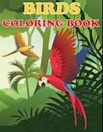 Birds Coloring Book