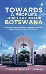 Towards a People's Constitution for Botswana