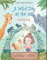 A Wild Day at the Zoo - Coloring Book 