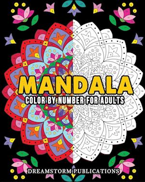 Mandala Color by Number for Adults