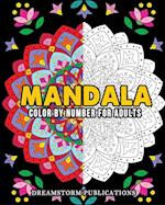 Mandala Color by Number for Adults 