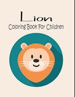 Lion Coloring Book For Children