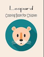Leopard Coloring Book For Children