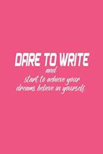 Dare to write