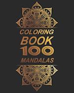 Coloring Book 100 Mandalas