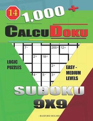 1,000 + Calcudoku sudoku 9x9