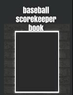 baseball scorekeeper book