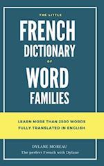 The little French dictionary of word families