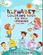 Alphabet Coloring Book for Early Learning