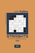 Straights - 120 Easy To Master Puzzles 7x7 - 16