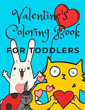 Valentine's Coloring Book For Toddlers