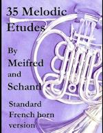35 Melodic Etudes, Standard French Horn Version