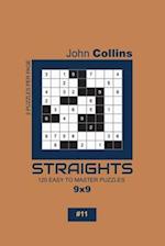 Straights - 120 Easy To Master Puzzles 9x9 - 11
