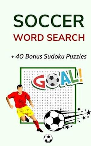 Soccer Word Search: Puzzle Book for Adults and Teens 5x8 Inches Pocket Size