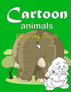 Cartoon Animals Coloring Book