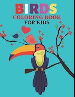 Birds Coloring Book for kids