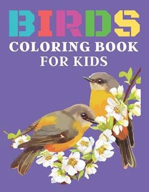 Birds Coloring Book for kids