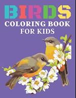 Birds Coloring Book for kids