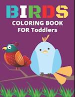 Birds Coloring Book for Toddlers