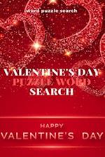 Word puzzle Search Valentine's Day puzzle Word Search Happy Valentine's Day