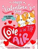 Happy Valentine's Day Coloring Book