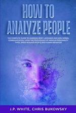 How To Analyze People