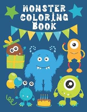 Monster Coloring Book