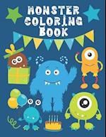 Monster Coloring Book